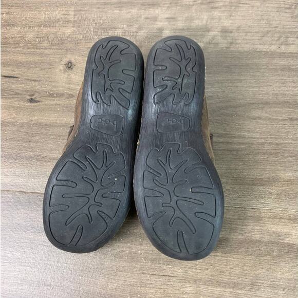 BOC Born Shoes Womens 6 W Loafer Brown Leather Slip On Comfort Casual Round Toe - Picture 9 of 9